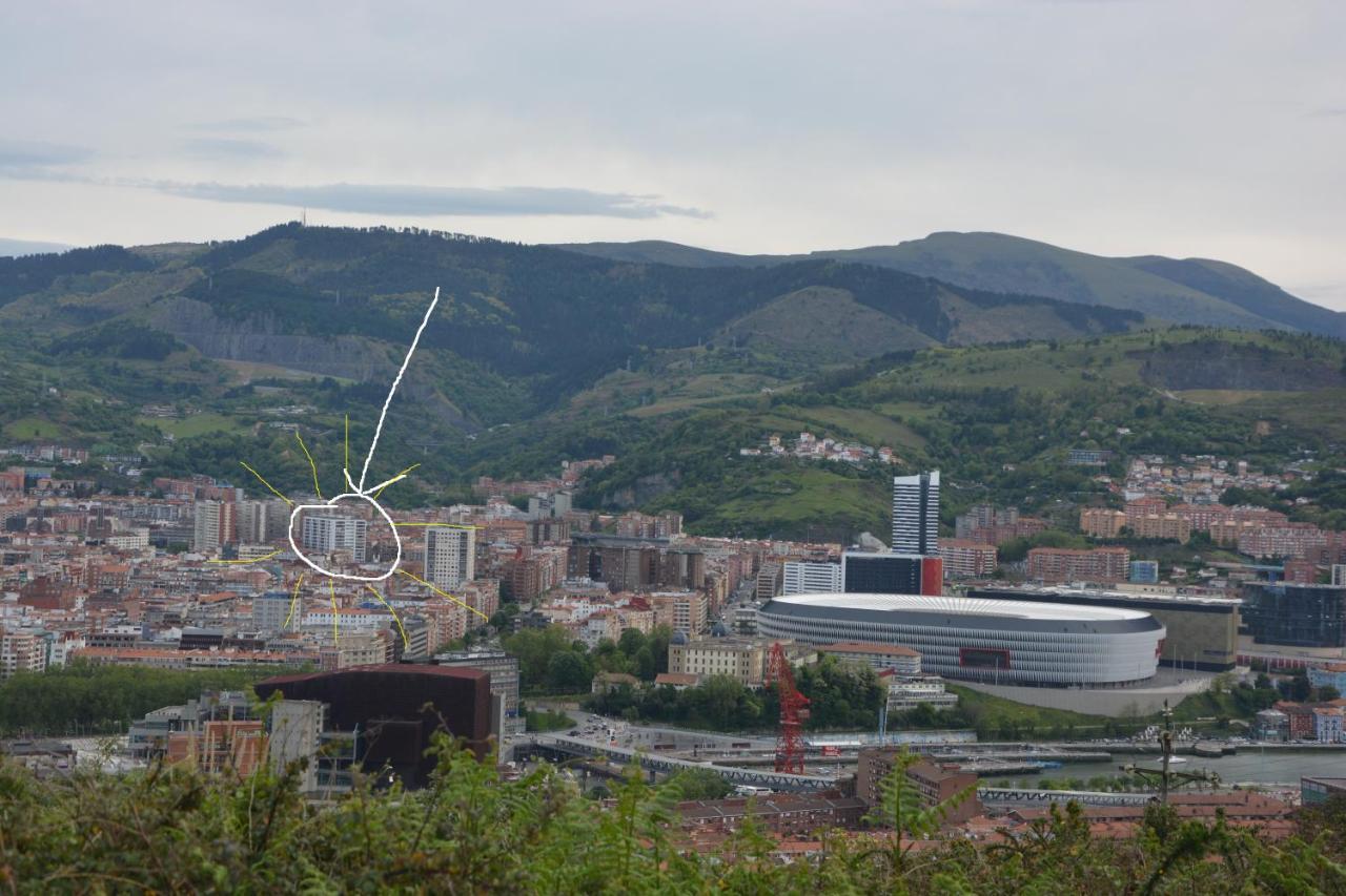 Superviews, Parking 24H Vigilado Incluido Y Netflix En Habitacion Independiente Con Bano Privado En Apartamento Particular, Francais&English Bilbao Eksteriør billede